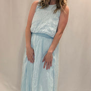 crinkle bubble top