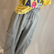 ruffle joggers