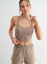 criss-cross sports bra
