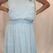 crinkle bubble top