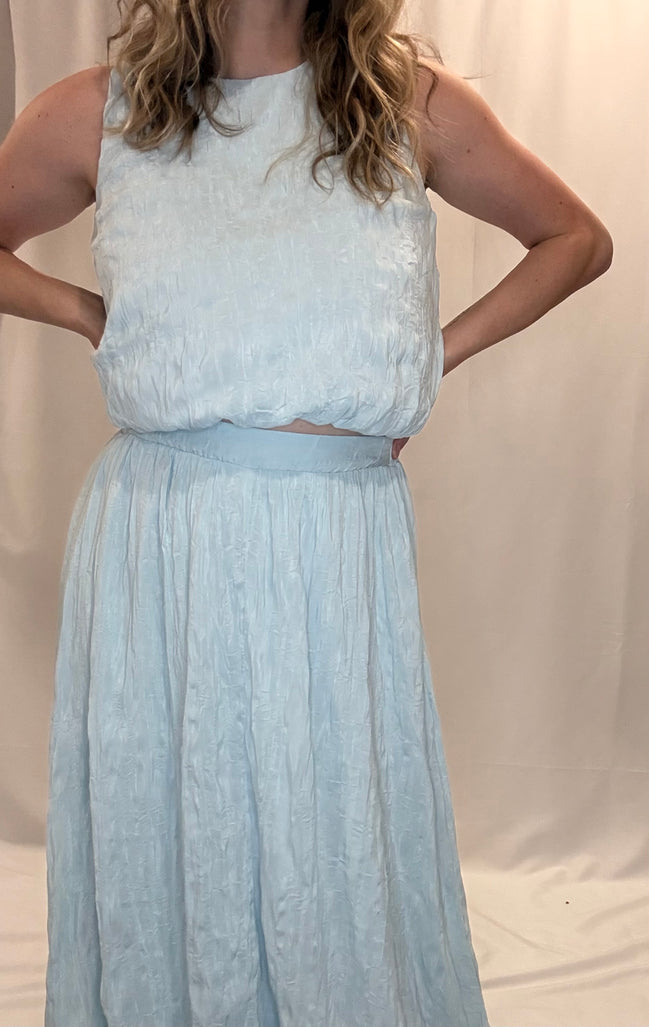 crinkle bubble top