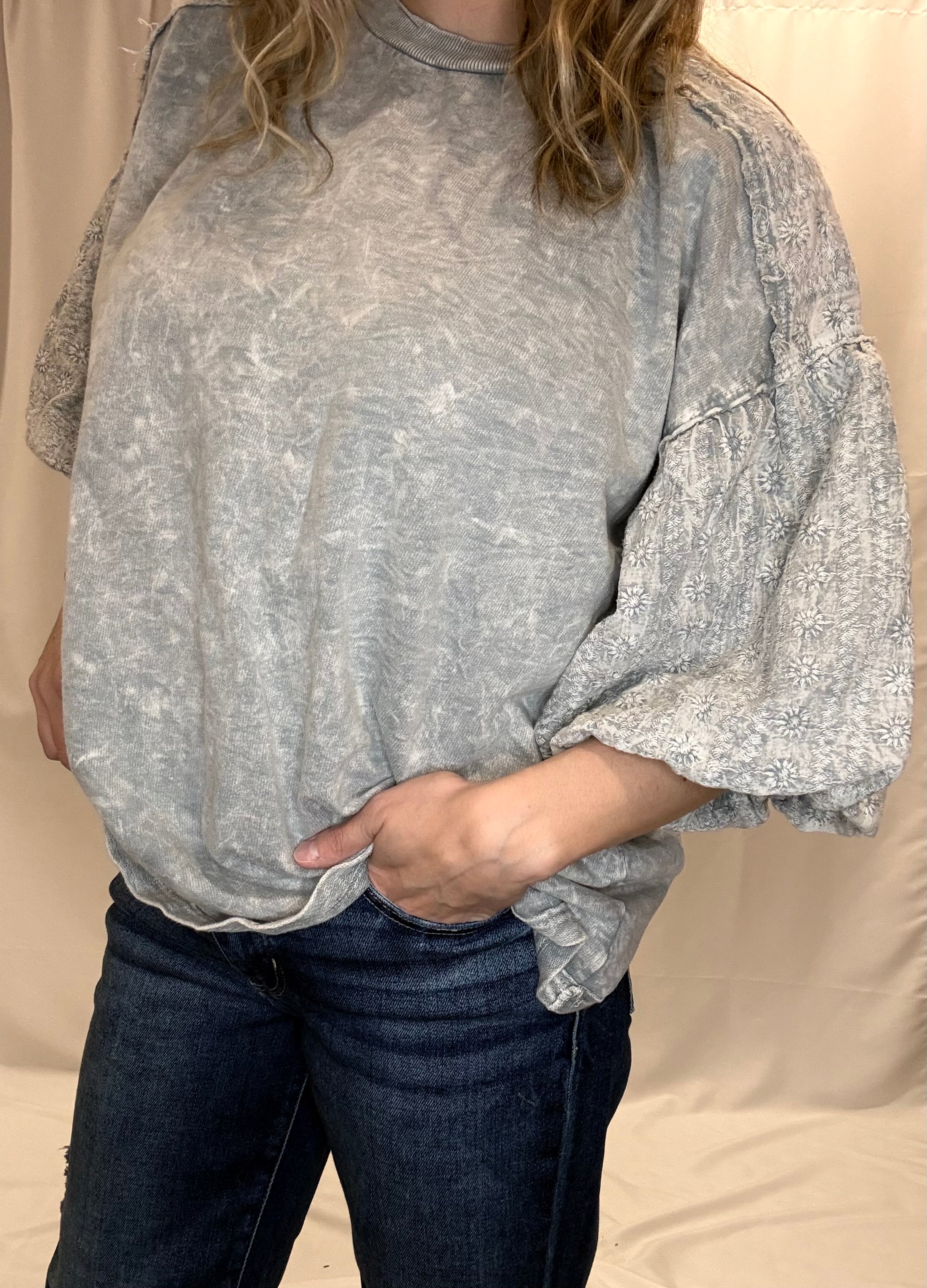 puff sleeve tee