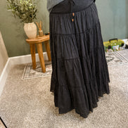 midnight maxi skirt