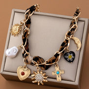 charm scarf bracelet