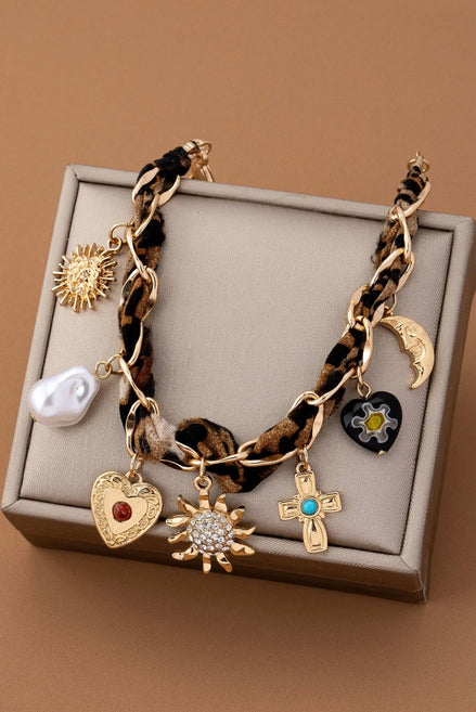 charm scarf bracelet