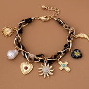charm scarf bracelet