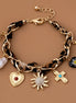 charm scarf bracelet