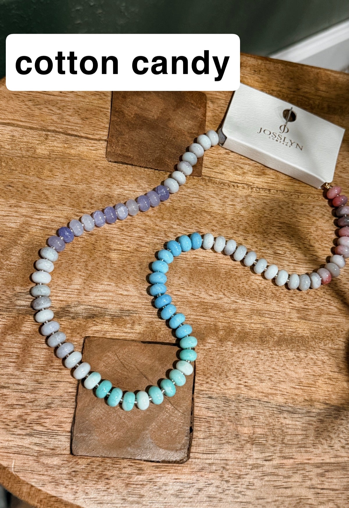 natural stone mixed necklace