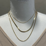 gold layer necklace