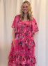 floral maxi dress