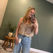bandana lace cami