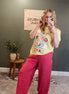 gingham pant