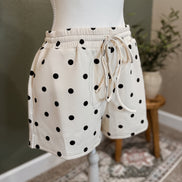 scuba polka dot shorts