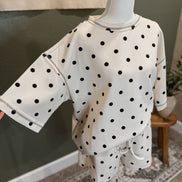 scuba polka dot shorts