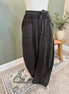 mineral washed barrel pants