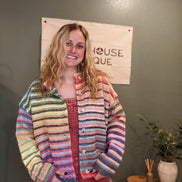 rainbow cardigan