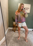 rainbow cardigan