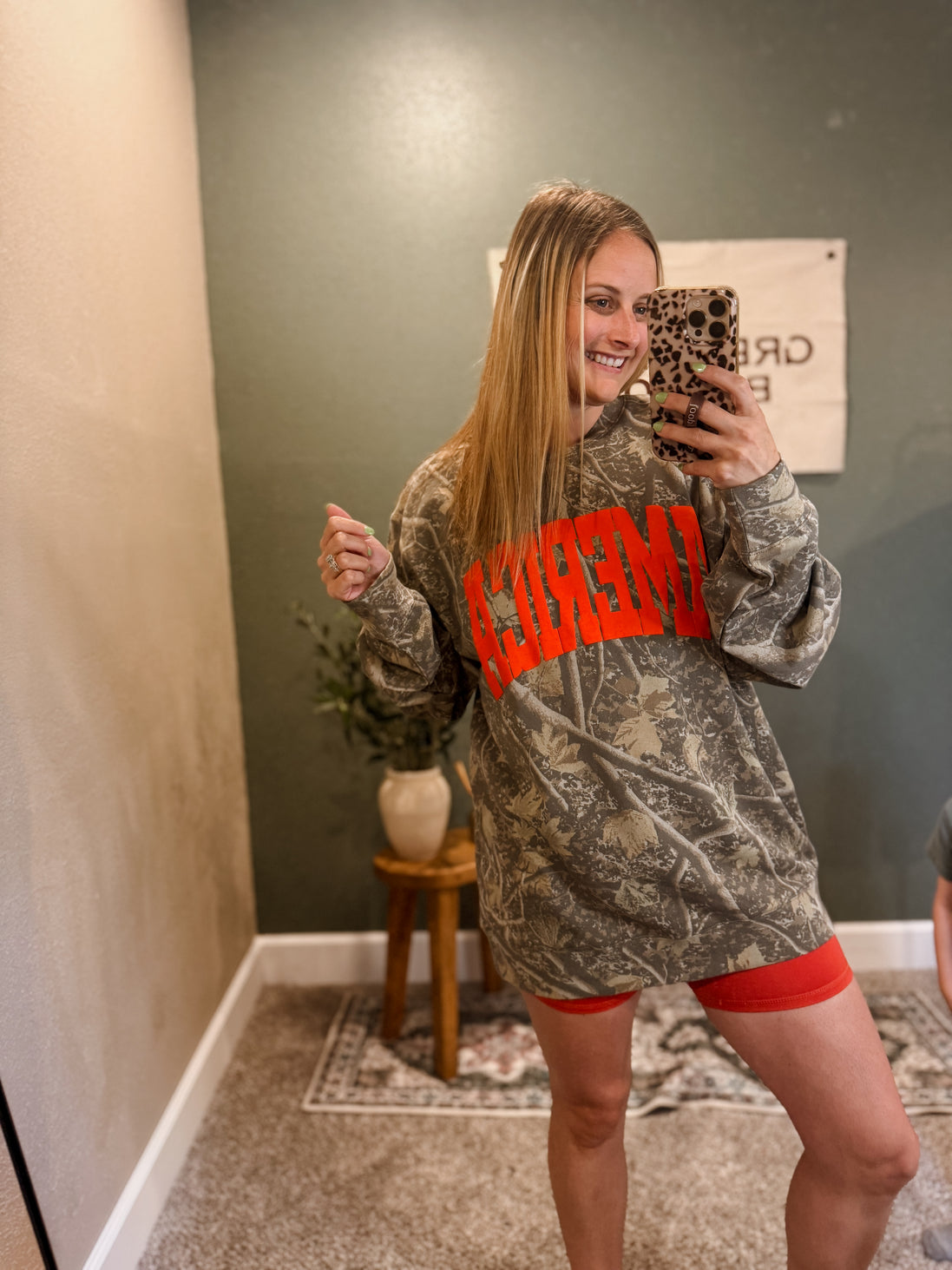 camo america sweatshirt