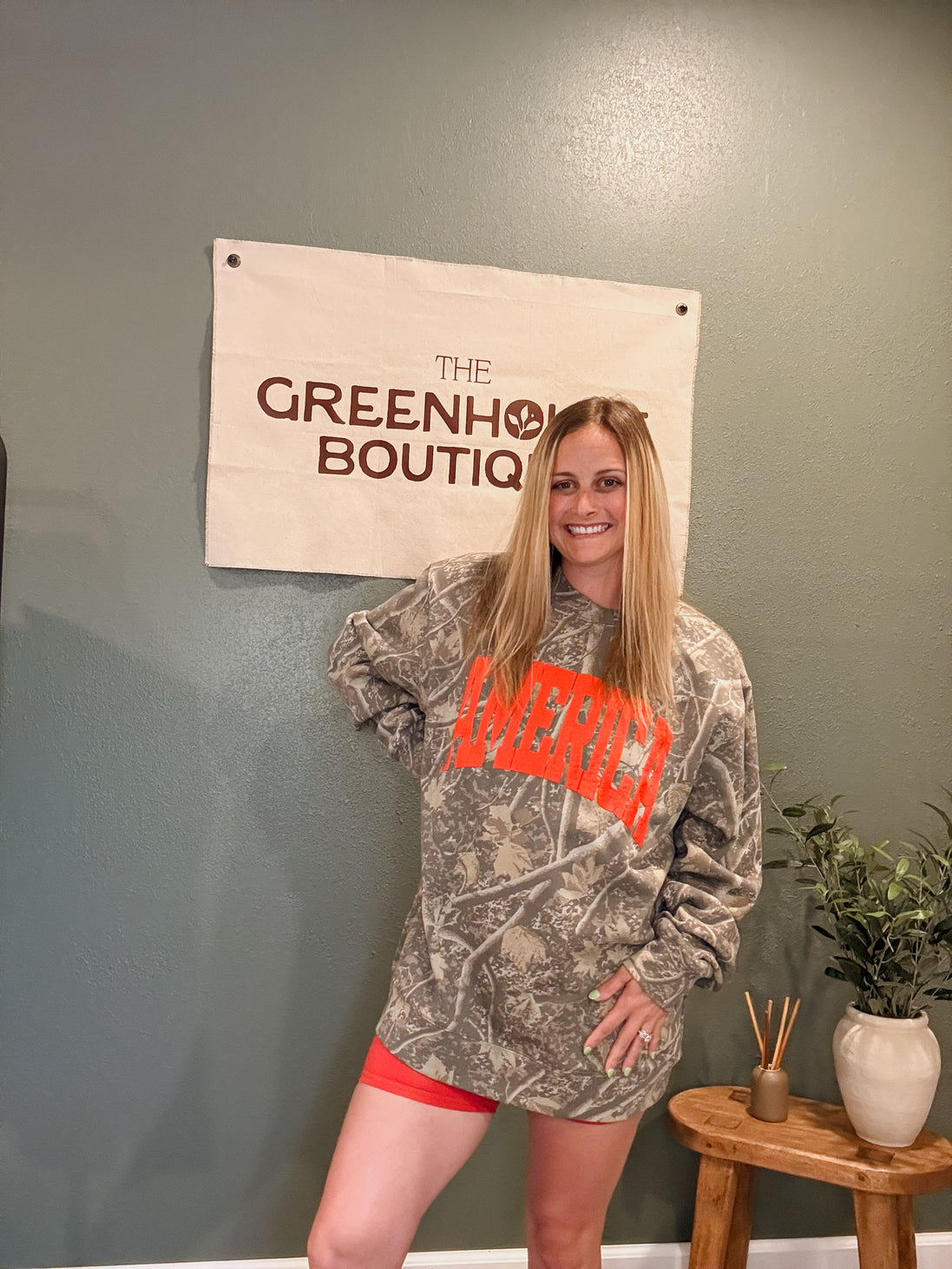 camo america sweatshirt