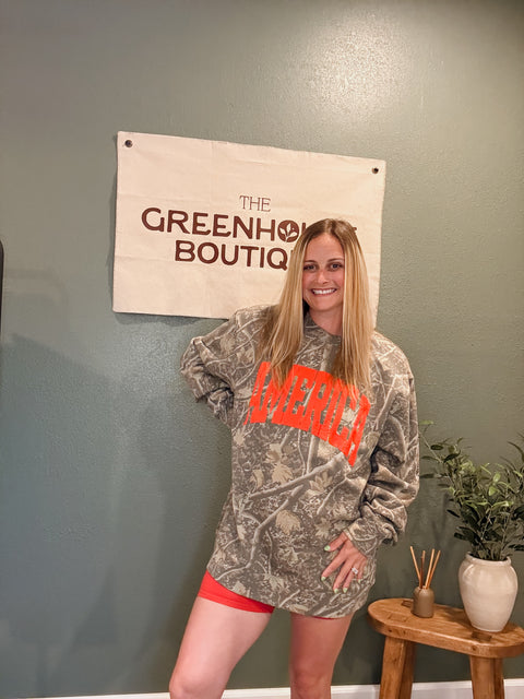camo america sweatshirt