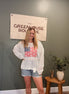 flag patchwork shirt