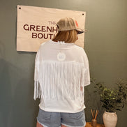 back fringe tee