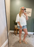 back fringe tee