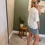 back fringe tee