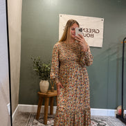 wildflower smocked dress