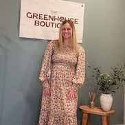 wildflower smocked dress