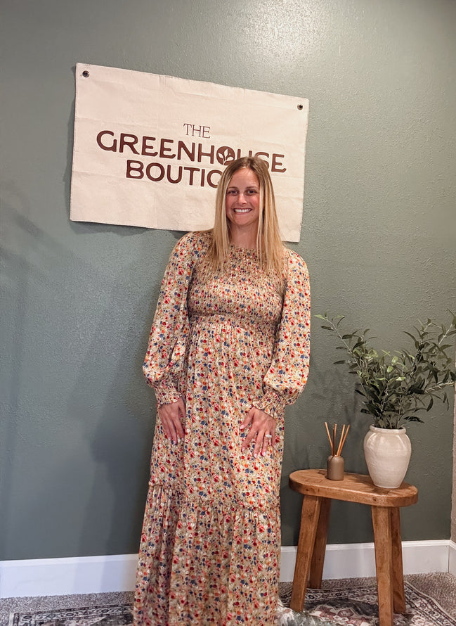 wildflower smocked dress