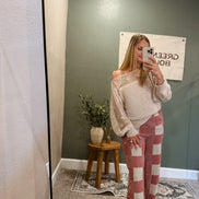 boat neck lace top
