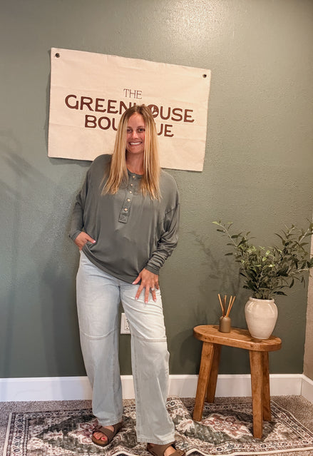 basic henley top