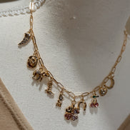 western charm necklace