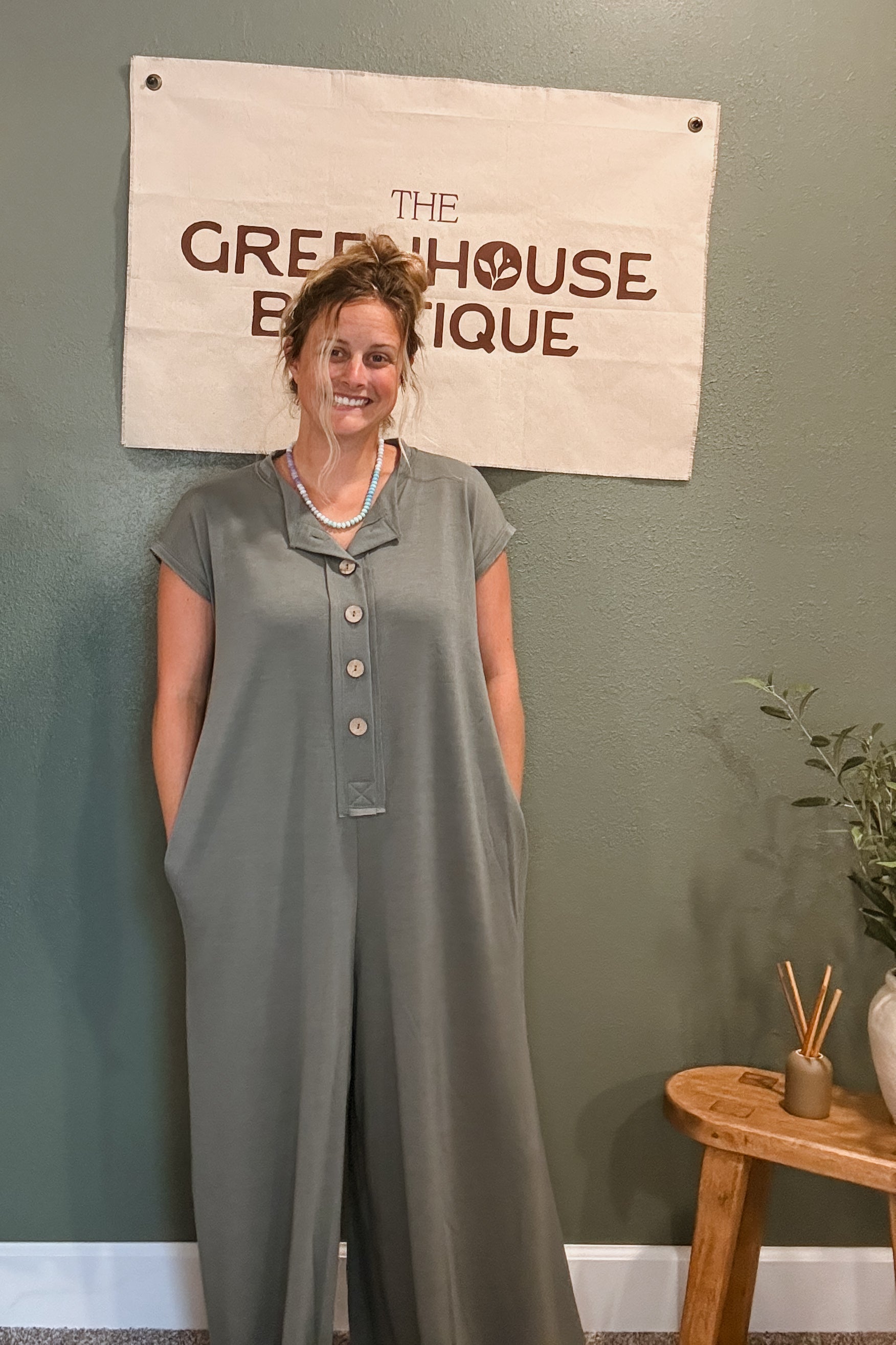 wide leg jumpsuit