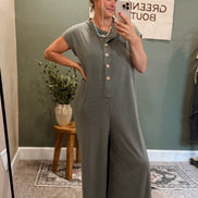 wide leg jumpsuit