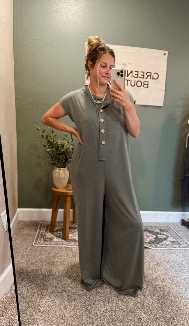 wide leg jumpsuit
