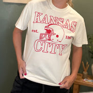kansas city football tee