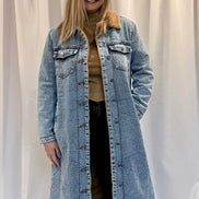 lined denim jacket