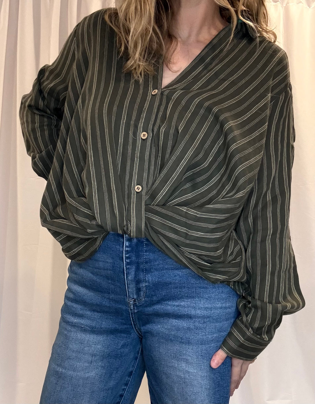 twist blouse